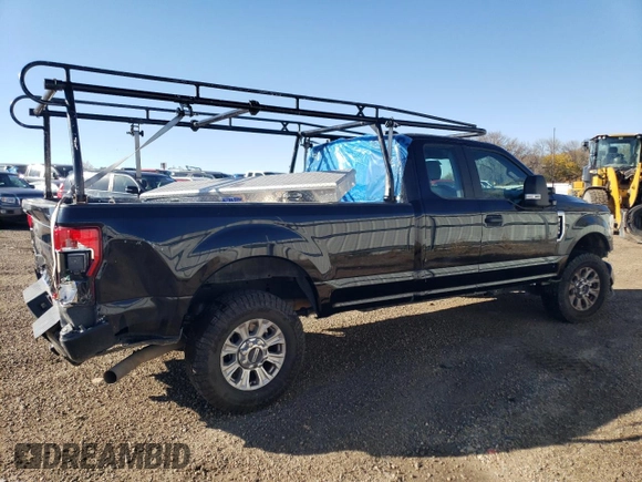 2022 Ford F-250 XL with VIN 1FT7X2BN9NEE86347, listed as a Copart auction lot 83676374 with 51,546 mi miles and Salvage Title. Bid and sale history available at DreamBid. Image 3.