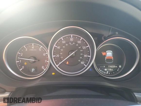2017 Mazda CX-5 Grand Touring with VIN JM3KFADL1H0141132, listed as a Copart auction lot 51755095 with 116,220 mi miles and Salvage Title. Bid and sale history available at carsss.com. Image 9.