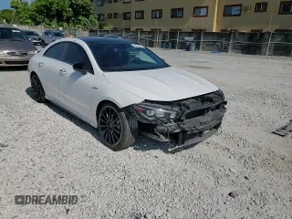 2021 Mercedes-Benz CLA 35 AMG with VIN W1K5J5BB5MN220635, listed as a Copart auction lot 58544855 with 48,776 mi miles and Salvage title. Bid and sale history available at DreamBid. Image 14.