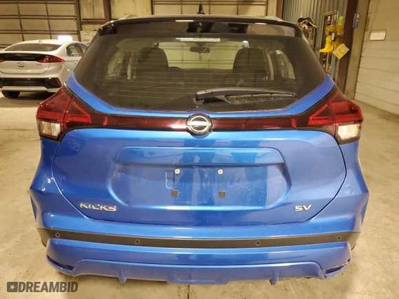 2024 Nissan Kicks SV with VIN 3N1CP5CV3RL510066, listed as a Copart auction lot 43758065 with 10,286 mi miles and Salvage Title. Bid and sale history available at carsss.com. Image 6.