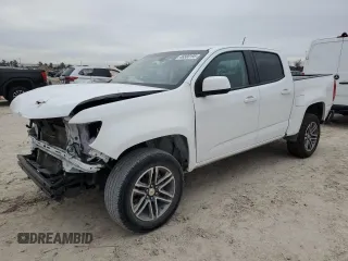 2022 Chevrolet Colorado 2WD Work Truck with VIN 1GCGSBEN9N1150506, listed as a Copart auction lot 46580195 with 43,610 mi miles and Salvage Title. Bid and sale history available at carsss.com. Image 1.
