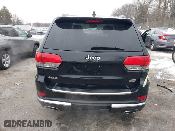 2019 Jeep Grand Cherokee Summit with VIN 1C4RJFJGXKC669686, listed as a IAAI auction lot 41465553 with 72,127 mi miles. Bid and sale history available at carsss.com. Image 16.