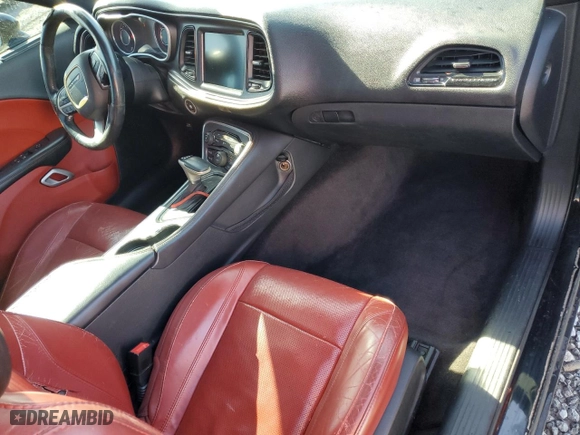 2015 Dodge Challenger SXT Plus with VIN 2C3CDZBG3FH744233, listed as a Copart auction lot 87718665 with 238,748 mi miles and Salvage Title. Bid and sale history available at carsss.com. Image 8.