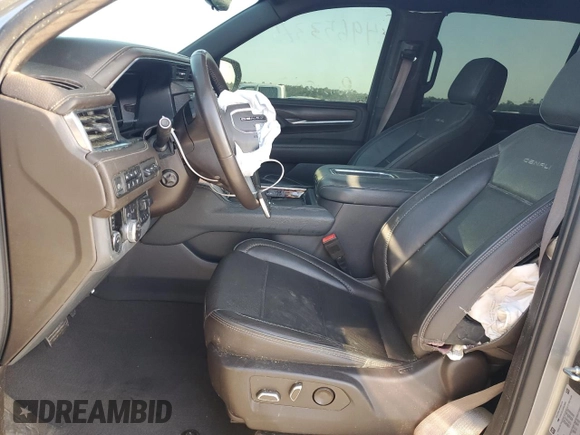 2022 GMC Yukon XL Denali with VIN 1GKS2JKLXNR228983, listed as a Copart auction lot 49653365 with 87,467 mi miles and Salvage Title. Bid and sale history available at carsss.com. Image 7.