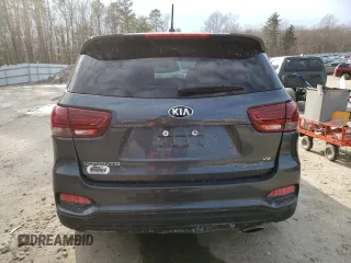 2020 Kia Sorento LX V6 with VIN 5XYPGDA53LG681717, listed as a Copart auction lot 47250395 with 66,358 mi miles and Salvage Title. Bid and sale history available at carsss.com. Image 6.