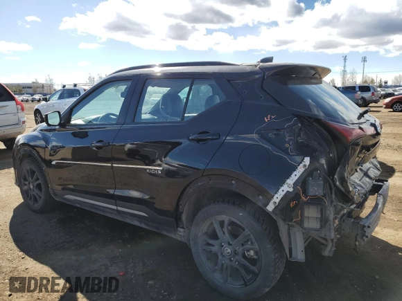 2021 Nissan Kicks SR with VIN 3N1CP5DV1ML558138, listed as a Copart auction lot 49273895 with 110,566 mi miles and Salvage Title. Bid and sale history available at DreamBid. Image 2.