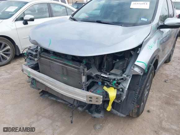 2018 Honda CR-V EX-L with VIN 5J6RW1H87JA011475, listed as a IAAI auction lot 41596414 with 80,821 mi miles. Bid and sale history available at carsss.com. Image 6.