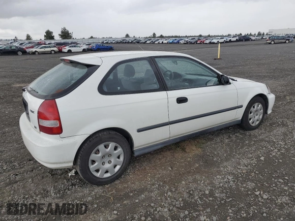 2000 Honda Civic DX z VIN 2HGEJ6440YH100482, wystawiony jako Copart lot #58164305 z przebiegiem 57 818 mil mil oraz Szkoda całkowita • Salvage title. Historia ofert i sprzedaży dostępna na DreamBid. Obrazek 3.