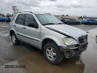 1998 Mercedes-Benz M-Class with VIN 4JGAB54E3WA025698, listed as a Copart auction lot 49742345 with 66,643 mi miles and Salvage Title. Bid and sale history available at carsss.com. Image 4.