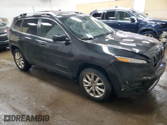 2016 Jeep Cherokee Limited with VIN 1C4PJMDS6GW129513, listed as a Copart auction lot 45138675 with 144,552 mi miles and Clean title. Bid and sale history available at DreamBid. Image 4.
