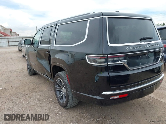2024 Jeep Grand Wagoneer with VIN 1C4SJSEP3RS109884, listed as a IAAI auction lot 42603585 with 43,344 mi miles and . Bid and sale history available at DreamBid. Image 3.