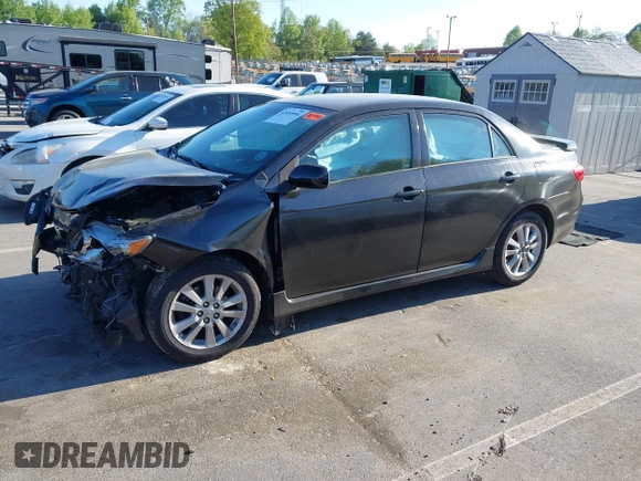 2010 Toyota Corolla with VIN 2T1BU4EE8AC469448, listed as a IAAI auction lot 42050984 with 1,354,050 mi miles. Bid and sale history available at carsss.com. Image 18.