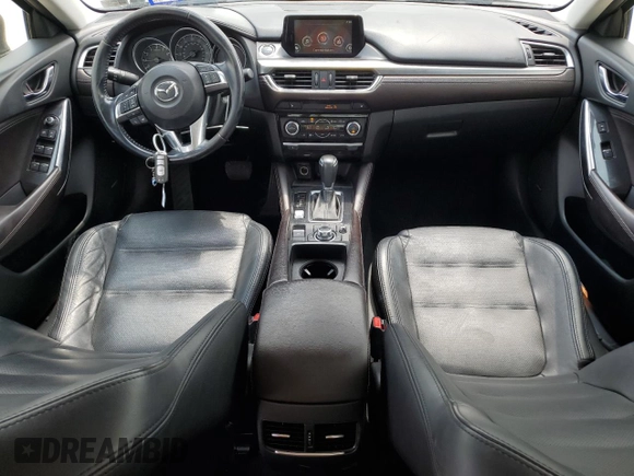 2016 Mazda 6 i Grand Touring с VIN JM1GJ1W50G1477892, выставлен на аукционе Copart как лот 55362525 с пробегом 80 806 миль миль и Списание • Salvage title. История ставок и продаж доступна на DreamBid. Изображение 8.
