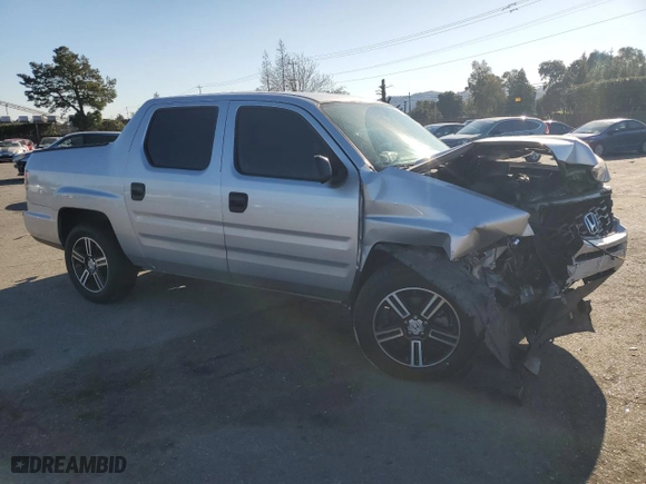 2013 Honda Ridgeline Sport with VIN 5FPYK1F71DB011482, listed as a Copart auction lot 42923385 with 130,382 mi miles and Salvage Title. Bid and sale history available at carsss.com. Image 4.