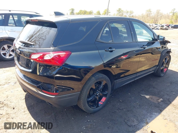 2019 Chevrolet Equinox LT with VIN 2GNAXLEX7K6151281, listed as a IAAI auction lot 41979962 with 58,278 mi miles and . Bid and sale history available at DreamBid. Image 4.