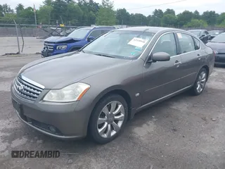 2007 Infiniti M x with VIN JNKAY01F37M460464, listed as a IAAI auction lot 42520950 with 147,632 mi miles and . Bid and sale history available at DreamBid. Image 2.