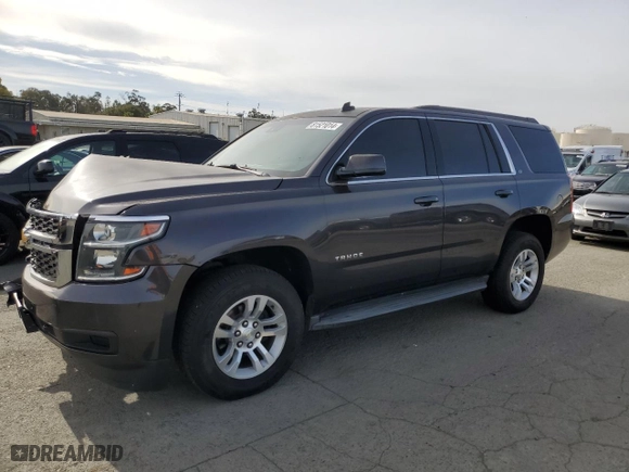 2015 Chevrolet Tahoe LT with VIN 1GNSCBKC8FR246289, listed as a Copart auction lot 81521014 with 102,256 mi miles and Salvage Title. Bid and sale history available at carsss.com. Image 1.