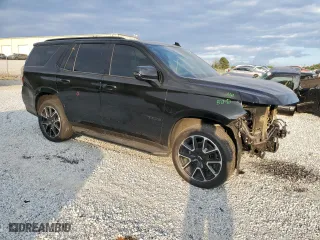 2021 Chevrolet Tahoe RST with VIN 1GNSKRKT3MR463029, listed as a Copart auction lot 73021574 with 35,032 mi miles and Salvage Title. Bid and sale history available at carsss.com. Image 4.
