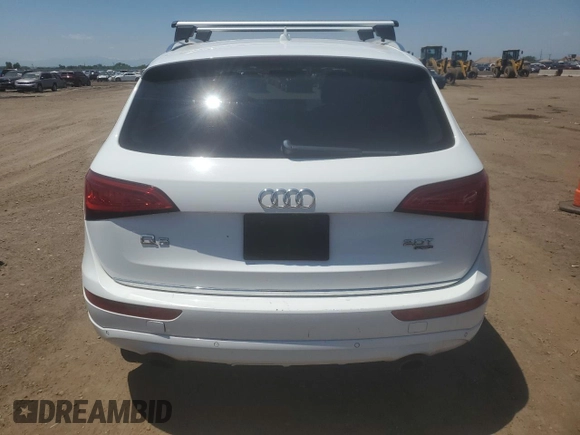 2015 Audi Q5 Premium Plus with VIN WA1LFAFP7FA055256, listed as a Copart auction lot 59611045 with 101,724 mi miles and Clean title. Bid and sale history available at DreamBid. Image 6.