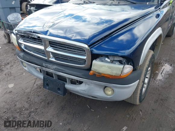 2004 Dodge Dakota SLT with VIN 1D7HG42N44S519910, listed as a IAAI auction lot 41737881 with 154,008 mi miles. Bid and sale history available at carsss.com. Image 6.