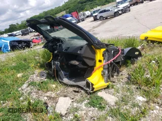 2015 Chevrolet Corvette Z06 3LZ with VIN 1G1YU2D61F5604016, listed as a Copart auction lot 57027394 with 0 mi miles and Non Repairable. Bid and sale history available at carsss.com. Image 3.