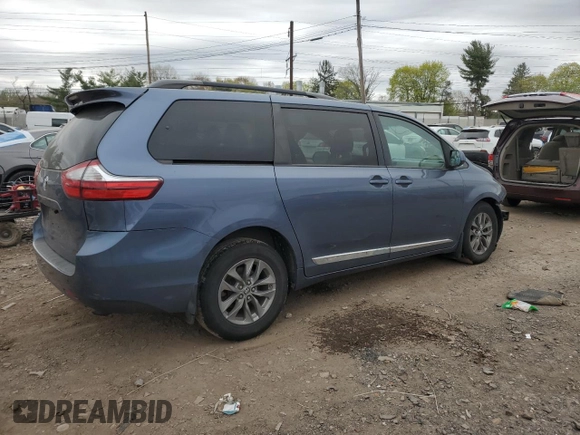 2016 Toyota Sienna LE AAS with VIN 5TDKK3DC5GS747769, listed as a Copart auction lot 53871075 with 379,303 mi miles and Salvage Title. Bid and sale history available at carsss.com. Image 3.