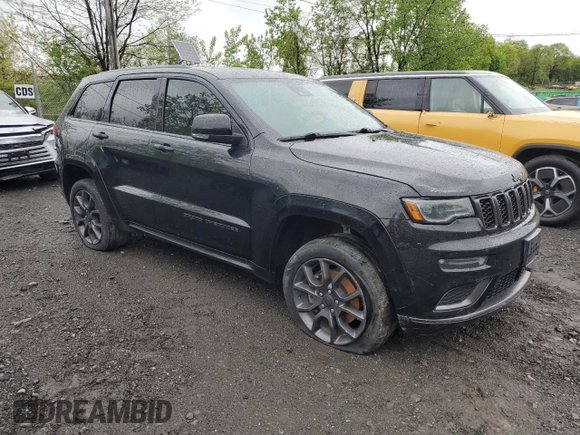 2021 Jeep Grand Cherokee High Altitude with VIN 1C4RJFCG3MC527325, listed as a Copart auction lot 55832875 with 64,338 mi miles and Salvage title. Bid and sale history available at DreamBid. Image 4.
