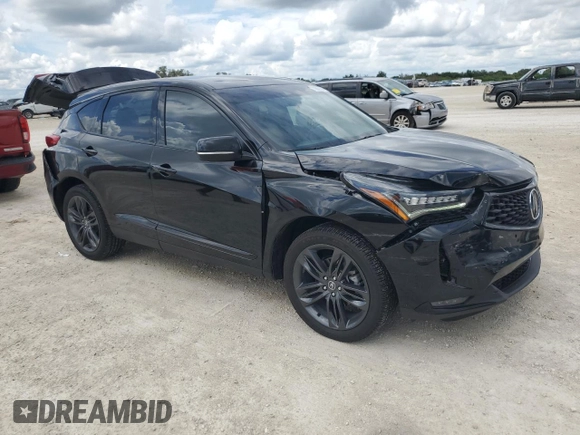2022 Acura RDX w/A-Spec Package with VIN 5J8TC1H6XNL003949, listed as a Copart auction lot 70882104 with 19,847 mi miles and Salvage Title. Bid and sale history available at carsss.com. Image 4.