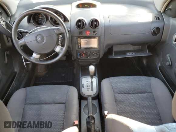 2008 Chevrolet Aveo LS with VIN KL1TD66608B164419, listed as a Copart auction lot 51552215 with 158,791 mi miles and Salvage Title. Bid and sale history available at DreamBid. Image 8.