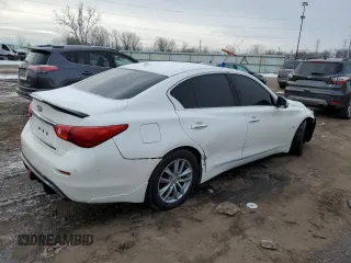 2017 Infiniti Q50 3.0t Sport with VIN JN1EV7AR4HM840237, listed as a Copart auction lot 44430465 with 79,876 mi miles and Clean Title. Bid and sale history available at carsss.com. Image 3.