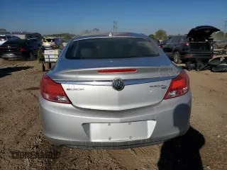 2011 Buick Regal CXL RL1 with VIN 2G4GN5EC4B9186291, listed as a Copart auction lot 74019104 with 27,646 mi miles and Salvage Title. Bid and sale history available at DreamBid. Image 6.