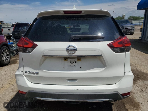 2017 Nissan Rogue SV with VIN KNMAT2MT3HP579306, listed as a Copart auction lot 54263045 with 114,508 mi miles and Salvage title. Bid and sale history available at DreamBid. Image 6.