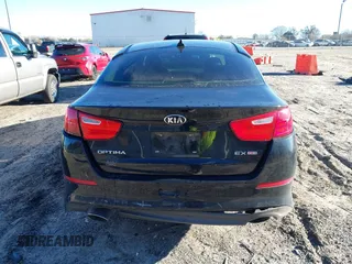 2015 Kia Optima EX with VIN 5XXGN4A74FG408253, listed as a IAAI auction lot 41336799 with 126,041 mi miles. Bid and sale history available at carsss.com. Image 16.