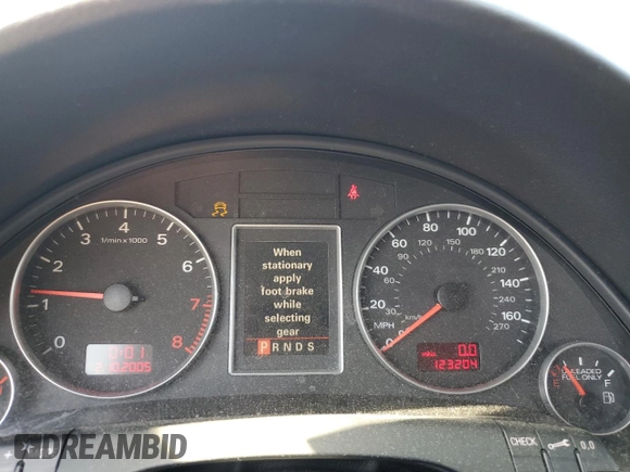 2007 Audi A4 2.0T with VIN WAUBF78E47A040664, listed as a Copart auction lot 69429114 with 123,204 mi miles and Salvage Title. Bid and sale history available at carsss.com. Image 9.