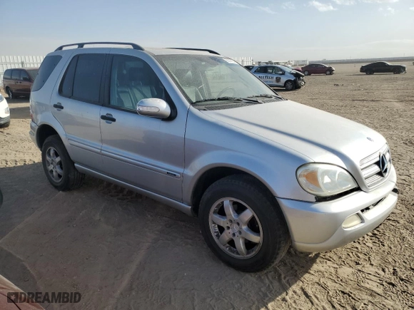 2003 Mercedes-Benz M-Class 3.7L with VIN 4JGAB57E53A430341, listed as a Copart auction lot 86296954 with 0 mi miles and Salvage Title. Bid and sale history available at carsss.com. Image 4.