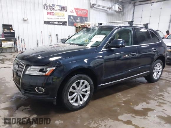 2016 Audi Q5 Premium Plus with VIN WA1L2AFP0GA081744, listed as a IAAI auction lot 42064231 with 87,824 mi miles and . Bid and sale history available at DreamBid. Image 18.
