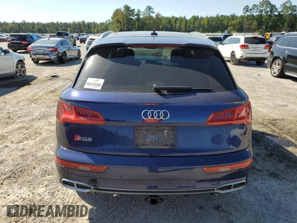 2018 Audi SQ5 Prestige with VIN WA1C4AFYXJ2013049, listed as a Copart auction lot 75816324 with 83,946 mi miles and Salvage Title. Bid and sale history available at DreamBid. Image 6.
