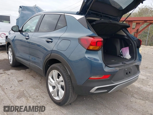2024 Buick Encore GX Preferred with VIN KL4AMBSL8RB207968, listed as a IAAI auction lot 40748272 with 5,096 mi miles and . Bid and sale history available at DreamBid. Image 3.