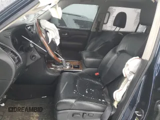 2018 Infiniti QX80 with VIN JN8AZ2NE5J9191376, listed as a Copart auction lot 88046885 with 79,076 mi miles and Salvage title. Bid and sale history available at DreamBid. Image 7.