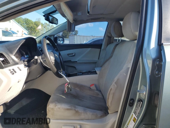 2009 Toyota Venza with VIN 4T3ZK11A89U019290, listed as a Copart auction lot 85860834 with 313,281 mi miles and Salvage Title. Bid and sale history available at carsss.com. Image 7.