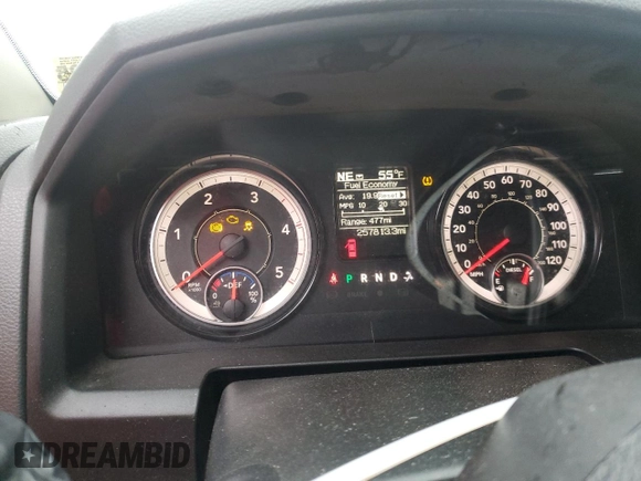 2018 Ram 2500 Big Horn with VIN 3C6UR5DL8JG242659, listed as a Copart auction lot 51108035 with 257,813 mi miles and Salvage Title. Bid and sale history available at carsss.com. Image 9.