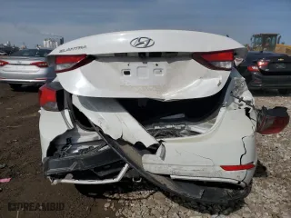 2015 Hyundai Elantra SE with VIN 5NPDH4AE1FH644209, listed as a Copart auction lot 48776605 with 115,247 mi miles and Salvage Title. Bid and sale history available at carsss.com. Image 6.