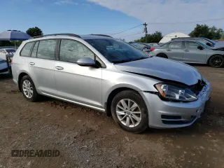 2017 Volkswagen Golf SportWagen S with VIN 3VWA17AU7HM501453, listed as a Copart auction lot 69817003 with 46,865 mi miles. Bid and sale history available at carsss.com. Image 4.