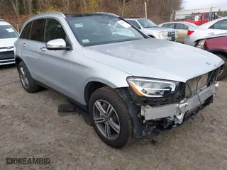 2020 Mercedes-Benz GLC with VIN W1N0G8EB6LF824678, listed as a IAAI auction lot 40951014 with 46,473 mi miles. Bid and sale history available at carsss.com. Image 1.