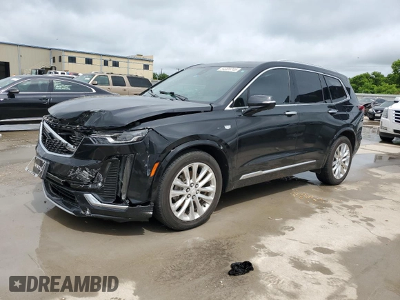 2020 Cadillac XT6 FWD Premium Luxury with VIN 1GYKPCRS9LZ148944, listed as a Copart auction lot 54406745 with 64,086 mi miles and Salvage title. Bid and sale history available at DreamBid. Image 1.