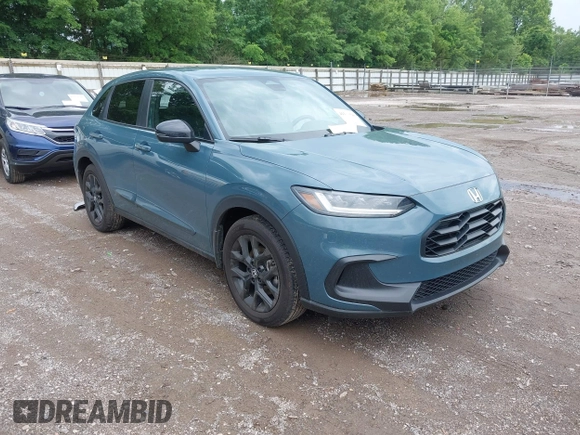 2024 Honda HR-V Sport z VIN 3CZRZ2H5XRM776715, wystawiony jako IAAI lot #42377596 z przebiegiem 19 146 mil mil oraz . Historia ofert i sprzedaży dostępna na DreamBid. Obrazek 1.
