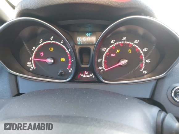 2016 Ford Fiesta ST with VIN 3FADP4GX5GM183254, listed as a IAAI auction lot 41241695 with 61,617 mi miles. Bid and sale history available at carsss.com. Image 7.