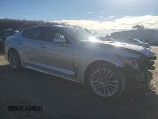 2018 Kia Stinger with VIN KNAE15LA5J6011169, listed as a Copart auction lot 87245514 with 67,199 mi miles and Salvage Title. Bid and sale history available at DreamBid. Image 4.