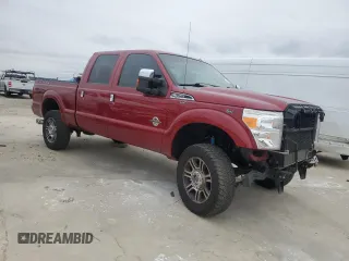 2015 Ford F-350 Platinum z VIN 1FT8W3BTXFEB43009, wystawiony jako Copart lot #44359255 z przebiegiem 117 264 mil mil oraz Szkoda całkowita • Salvage title. Historia ofert i sprzedaży dostępna na DreamBid. Obrazek 4.