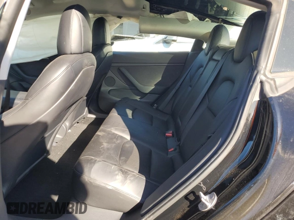 2021 Tesla Model 3 Standard Range Plus with VIN 5YJ3E1EA3MF996701, listed as a Copart auction lot 47013195 with 34,177 mi miles and Salvage Title. Bid and sale history available at carsss.com. Image 10.